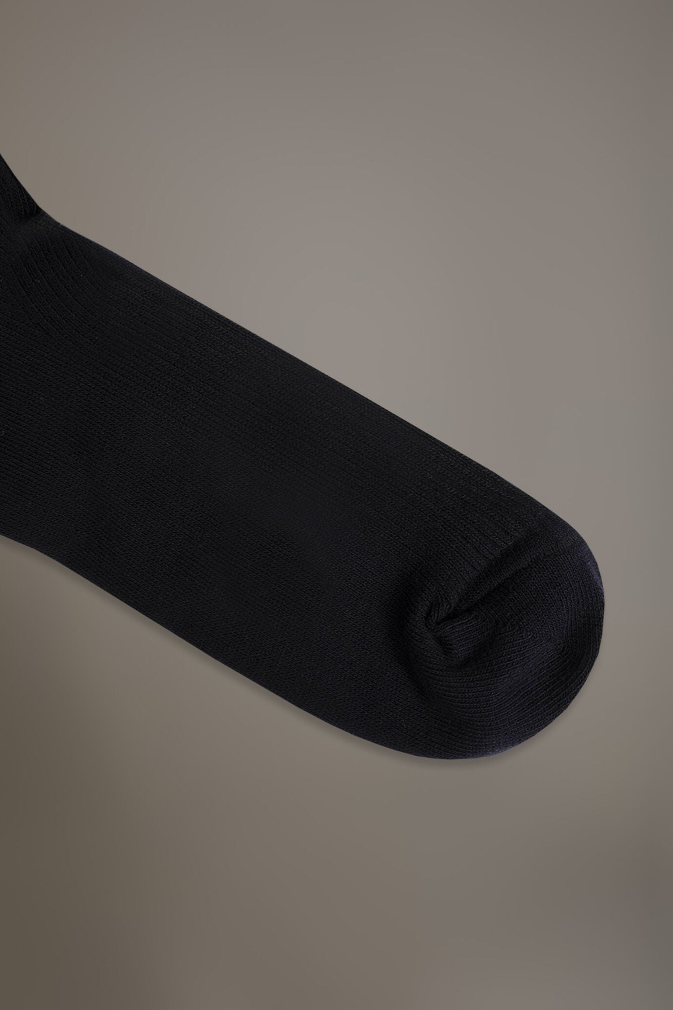 Long socks in ribbed knit made in Italy