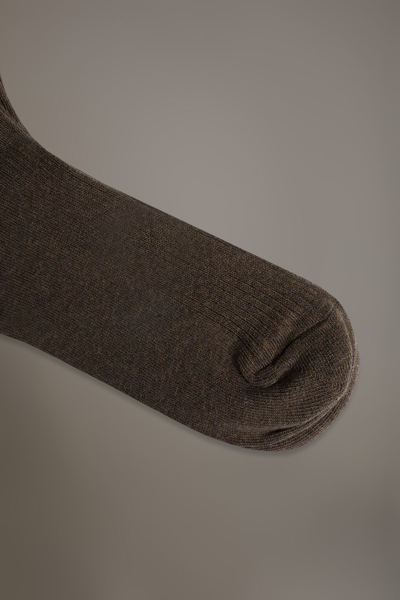 Long socks in ribbed knit made in Italy