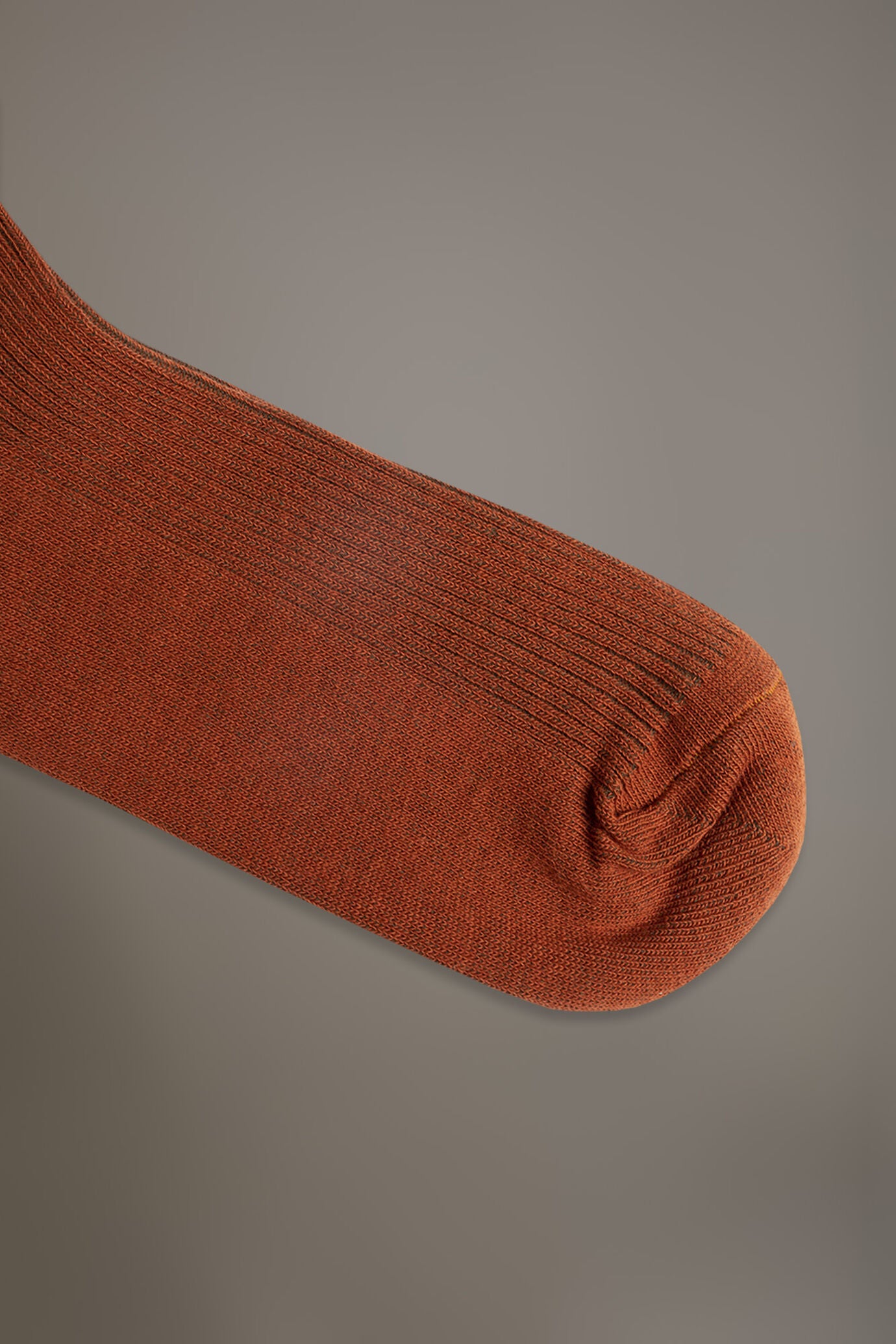 Long socks in ribbed knit made in Italy