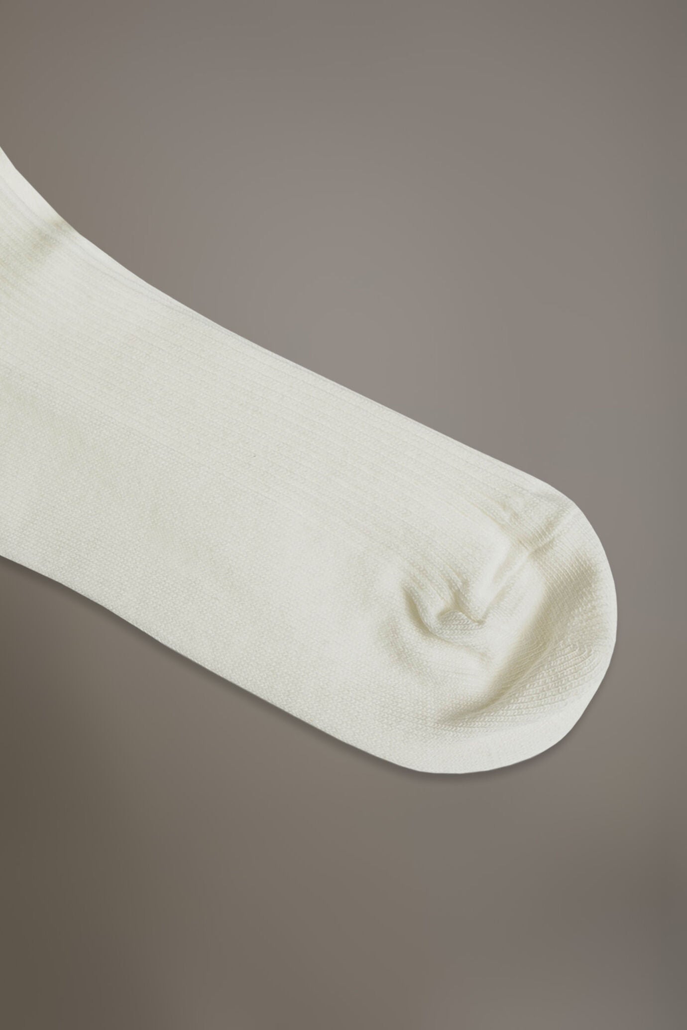 Long socks in ribbed knit made in Italy