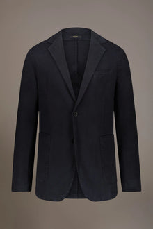 Single-breasted jacket with patch pocket