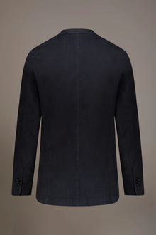 Single-breasted jacket with patch pocket