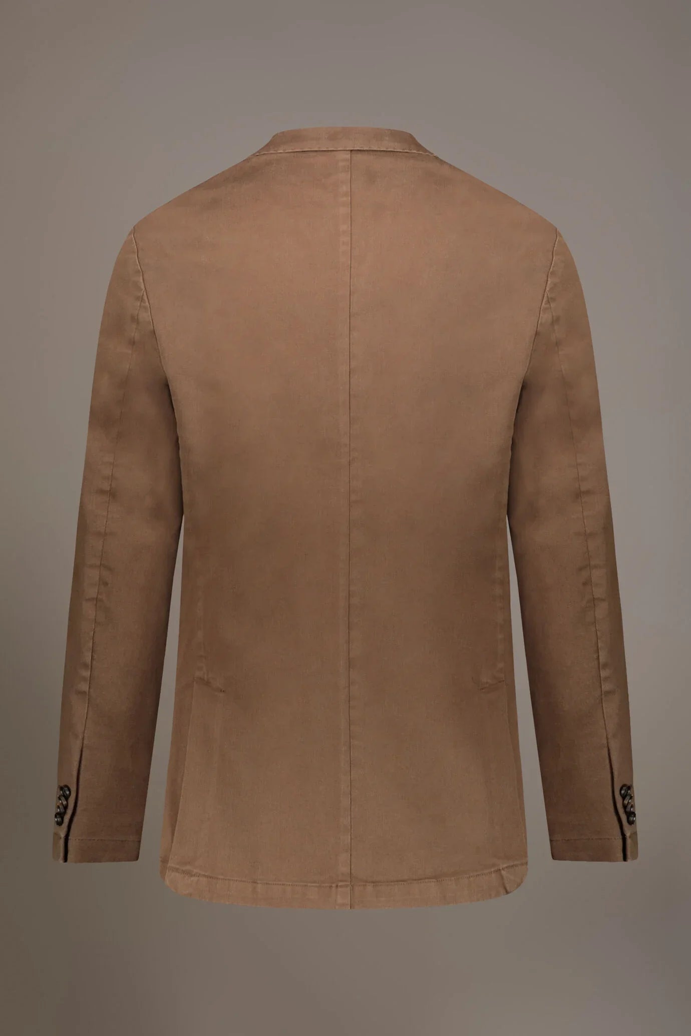 Single-breasted jacket with patch pocket
