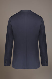 Single-breasted jersey jacket
