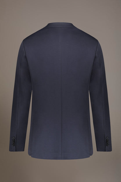 Single-breasted jersey jacket