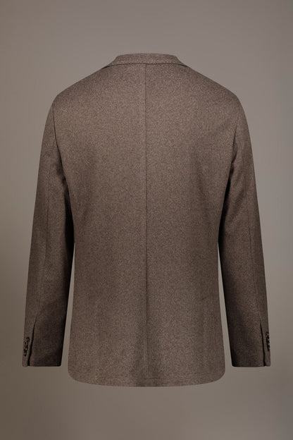 Single-breasted jersey jacket