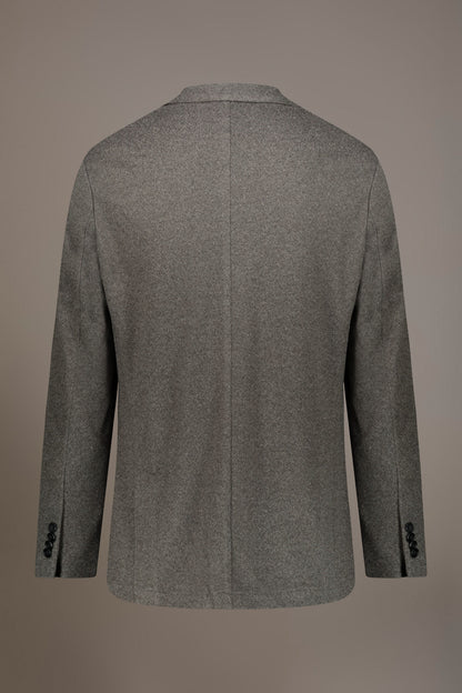 Single-breasted jersey jacket