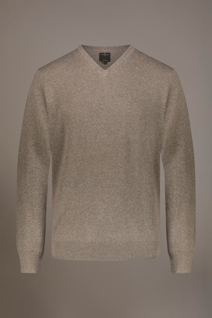 Wool blend V-neck sweater