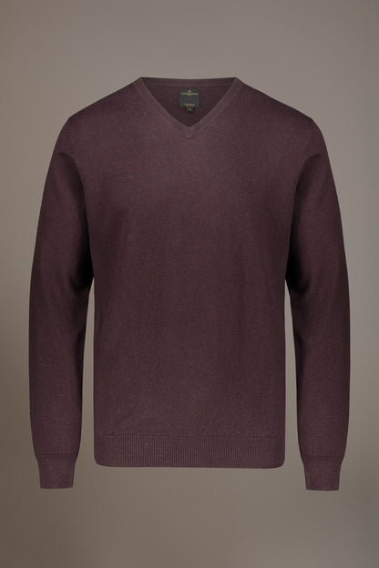 Wool blend V-neck sweater