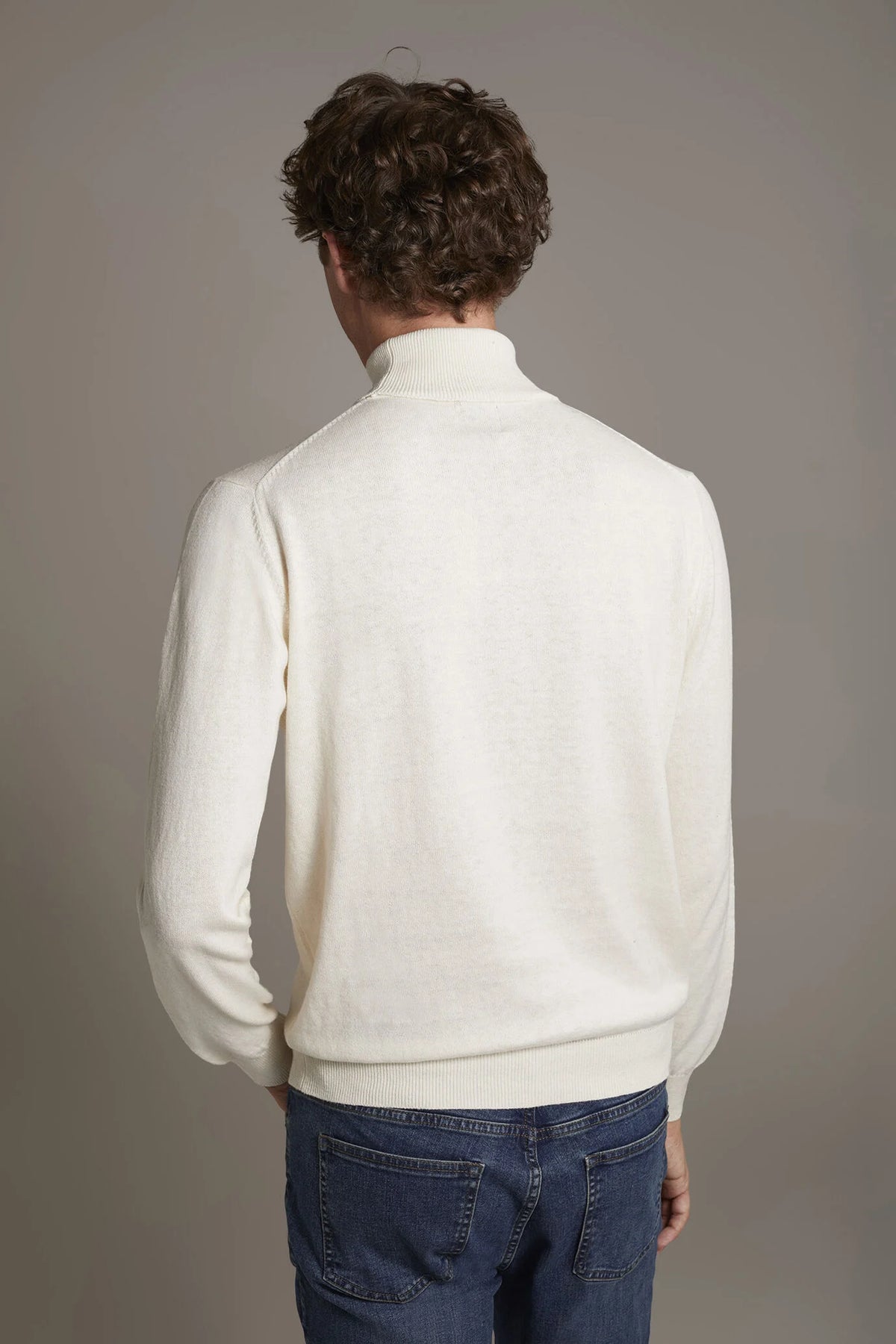 Wool blend turtleneck sweater