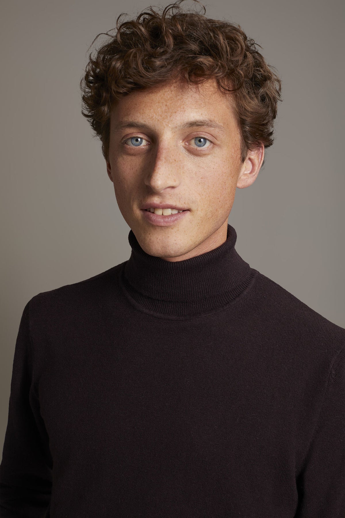 Wool blend turtleneck sweater