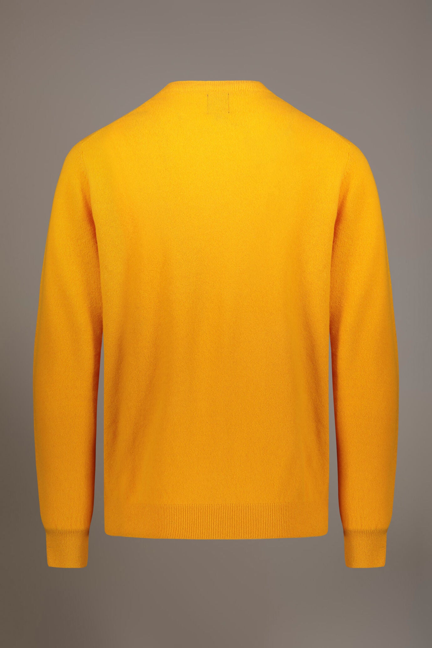 Round neck lambswool blend sweater
