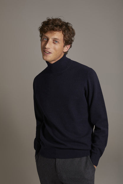 Turtleneck lambswool blend sweater