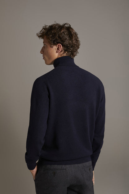 Turtleneck lambswool blend sweater