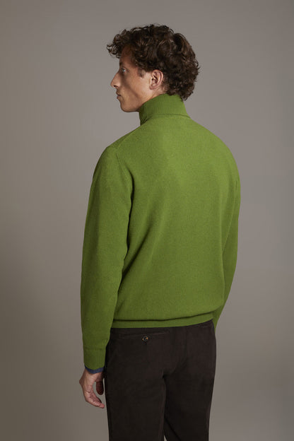 Turtleneck lambswool blend sweater
