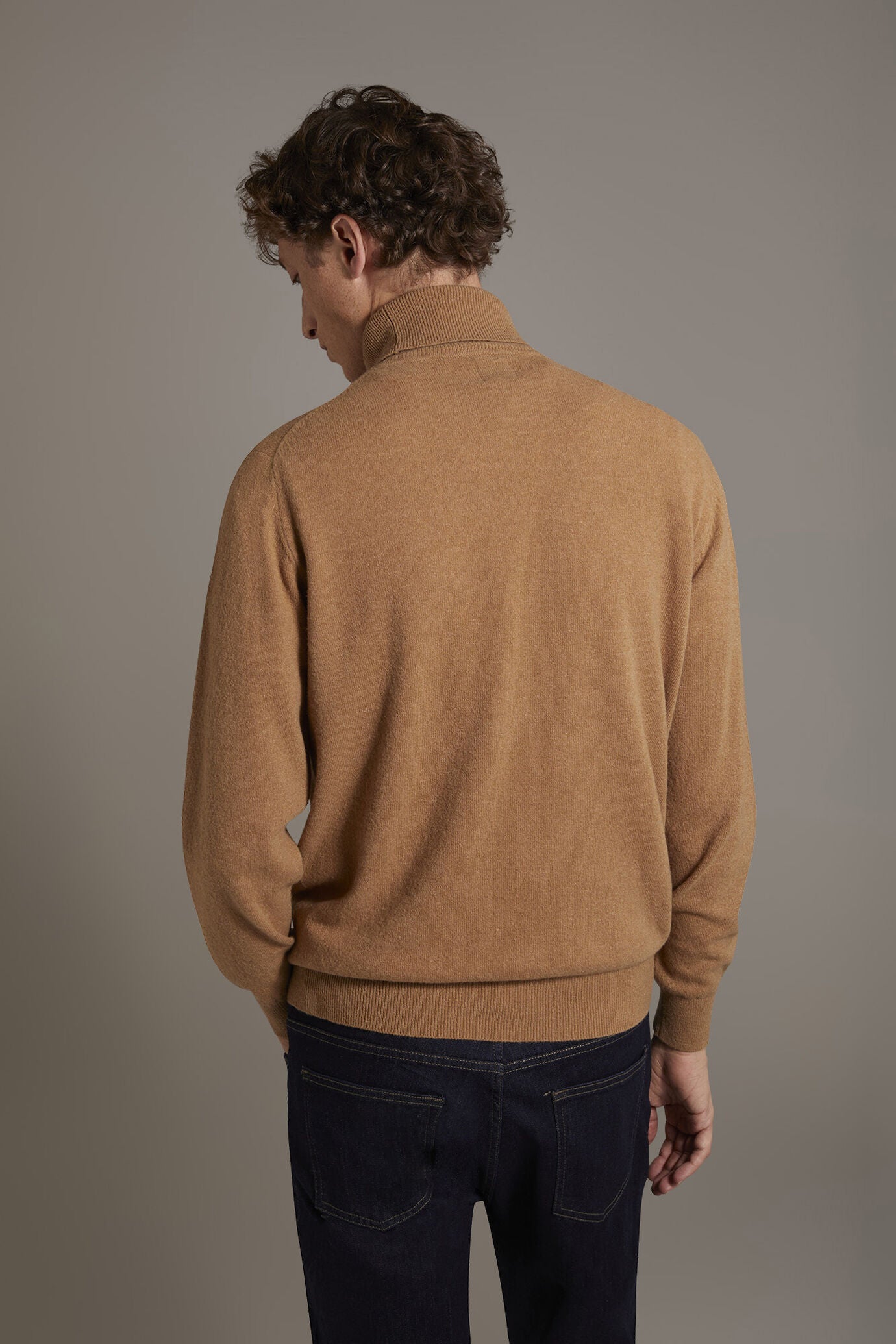 Turtleneck lambswool blend sweater