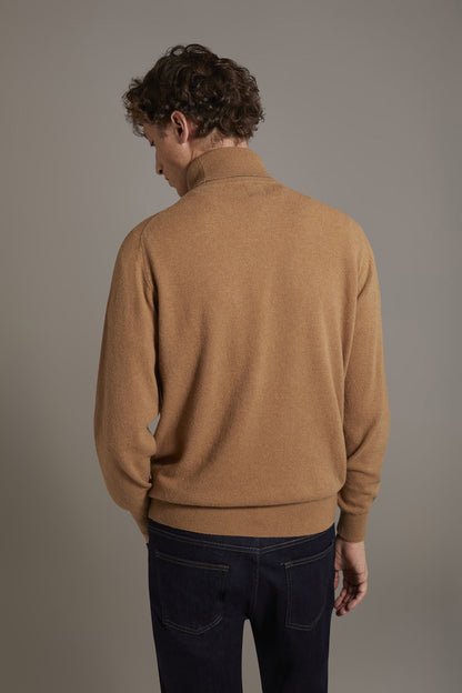 Turtleneck lambswool blend sweater