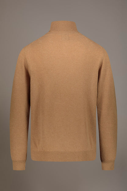 Turtleneck lambswool blend sweater