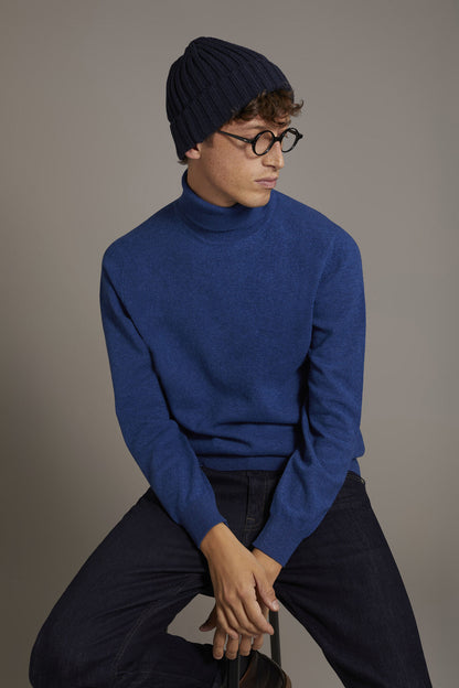 Turtleneck lambswool blend sweater
