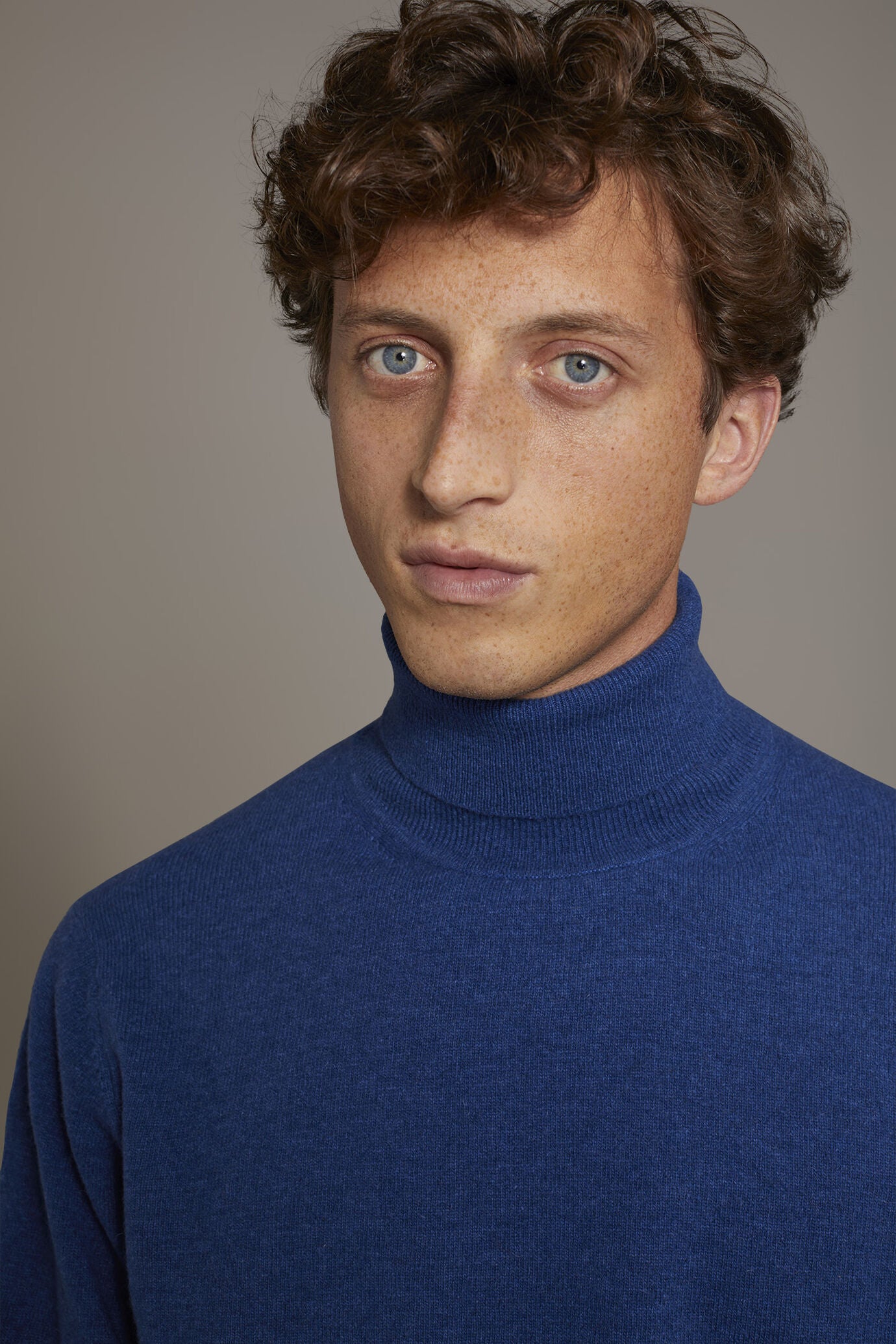 Turtleneck lambswool blend sweater