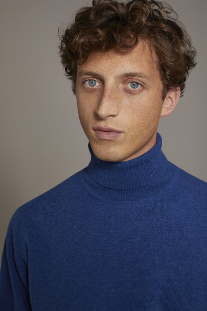 Turtleneck lambswool blend sweater