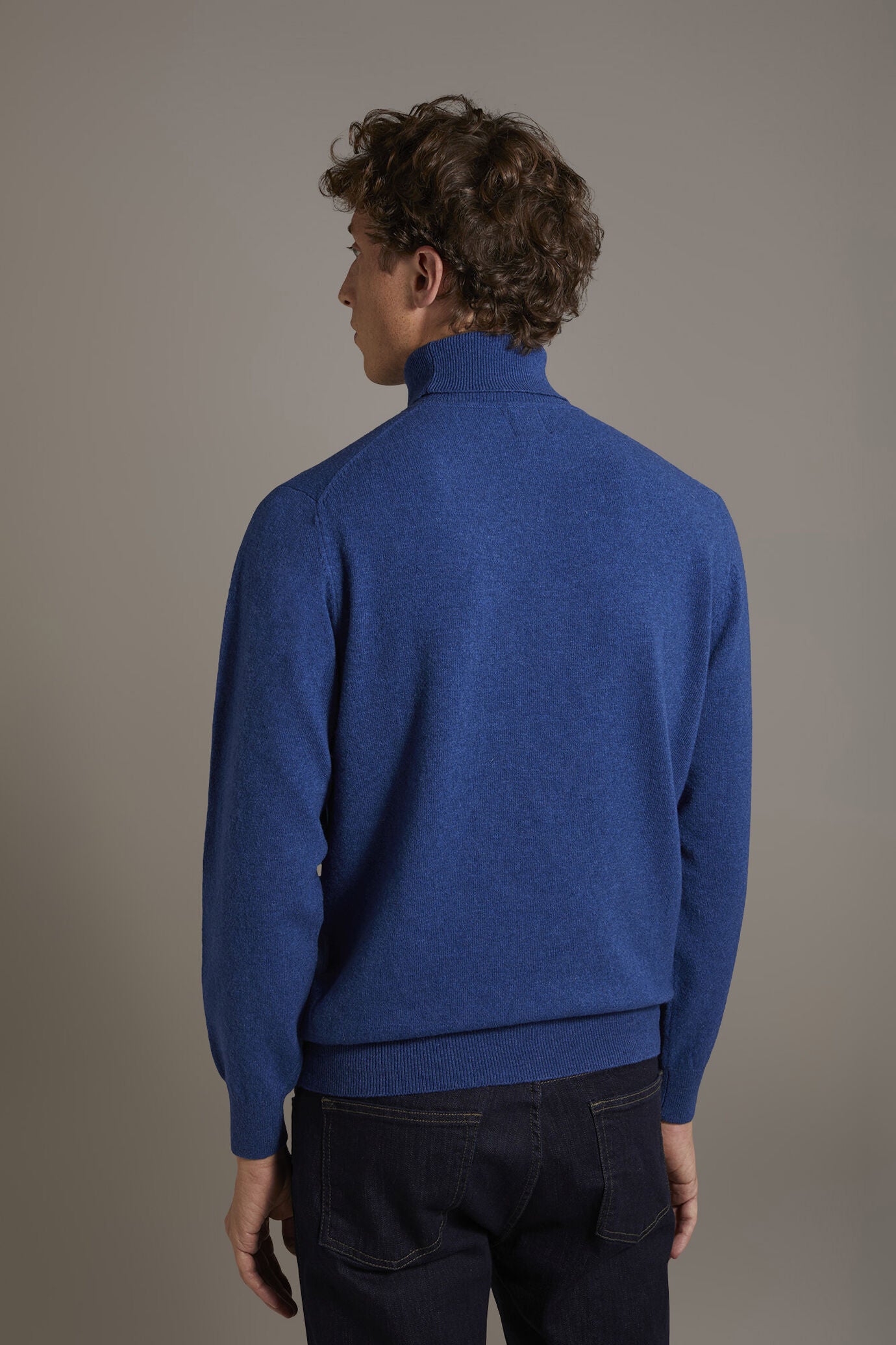 Turtleneck lambswool blend sweater