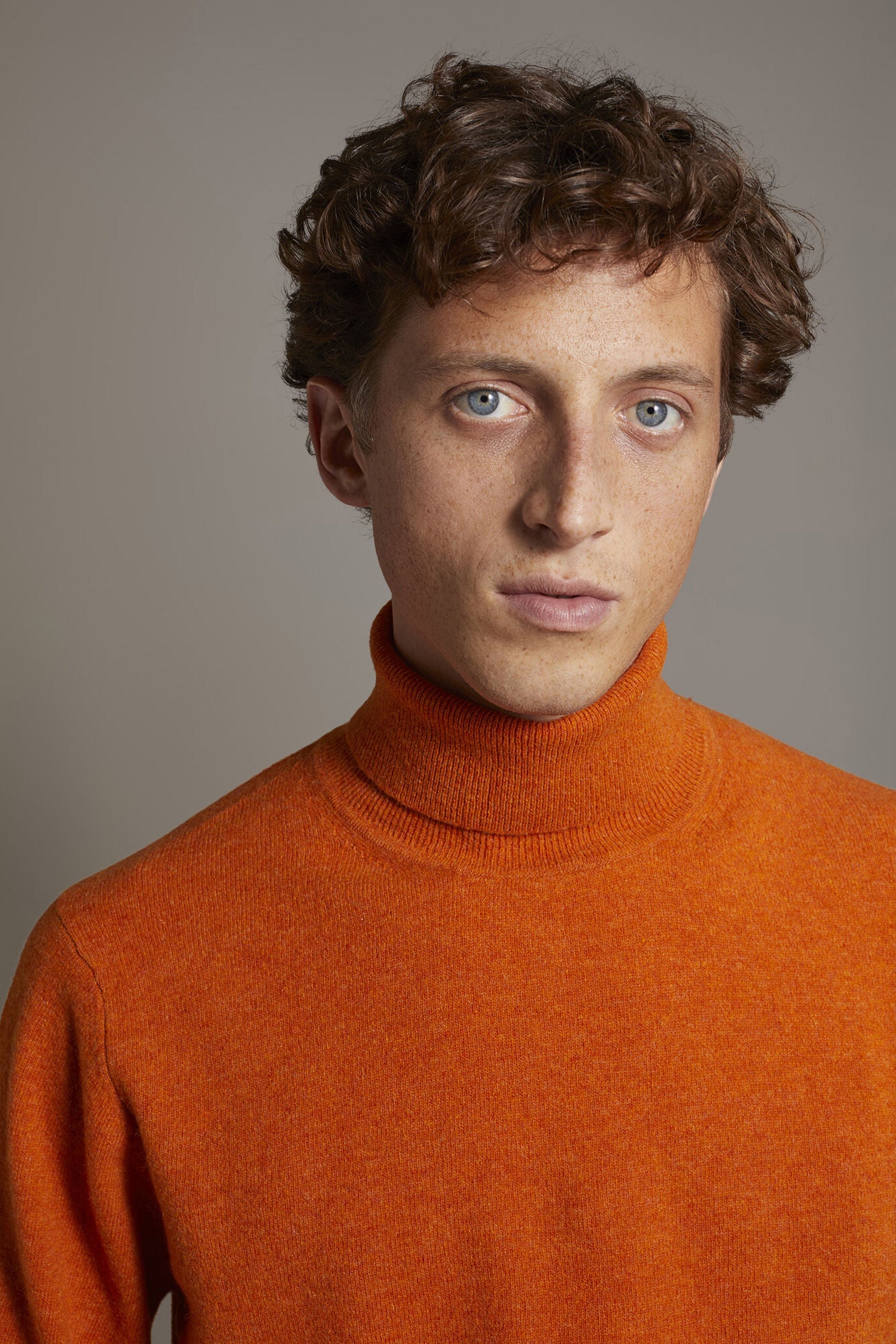 Turtleneck lambswool blend sweater