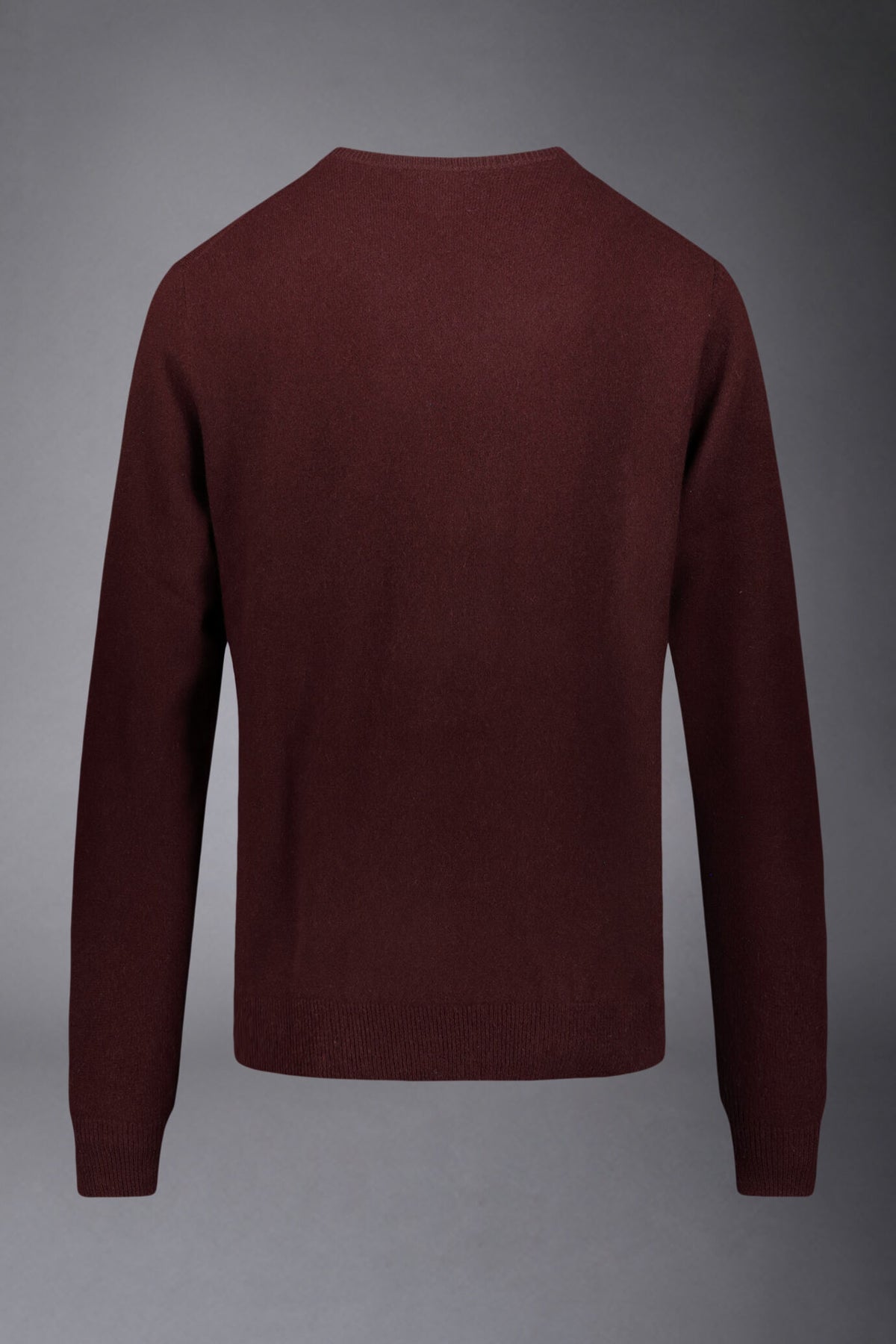 Round neck sweater 100% cashmere
