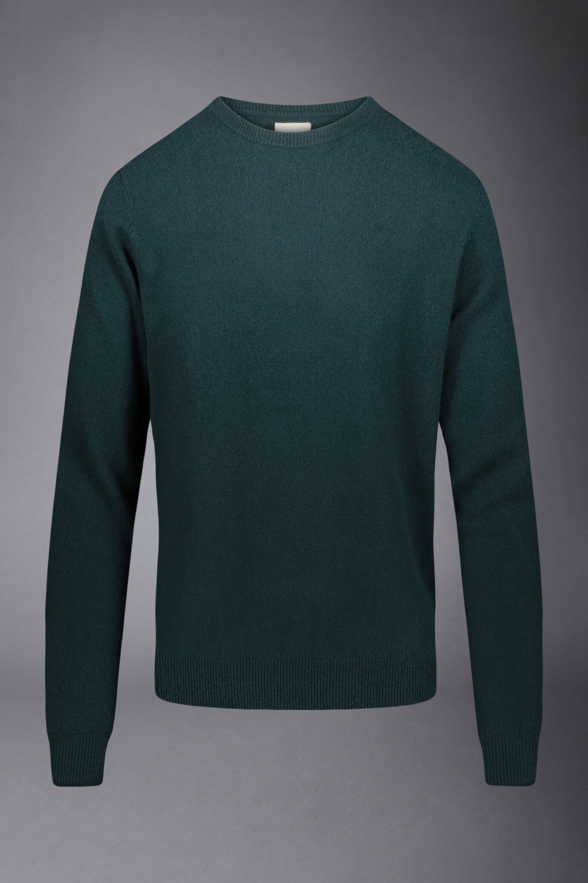 Round neck sweater 100% cashmere