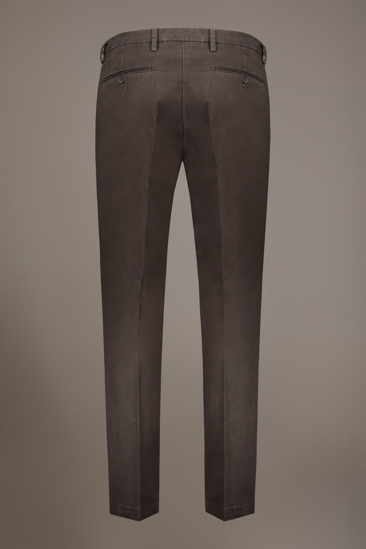 Men's classic regular fit chino pants stretch twill fabric