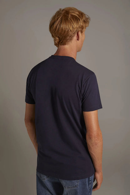 100% cotton made in Italy round neck t-shirt