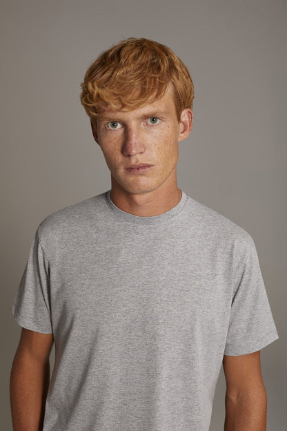 100% cotton made in Italy round neck t-shirt