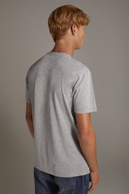 100% cotton made in Italy round neck t-shirt