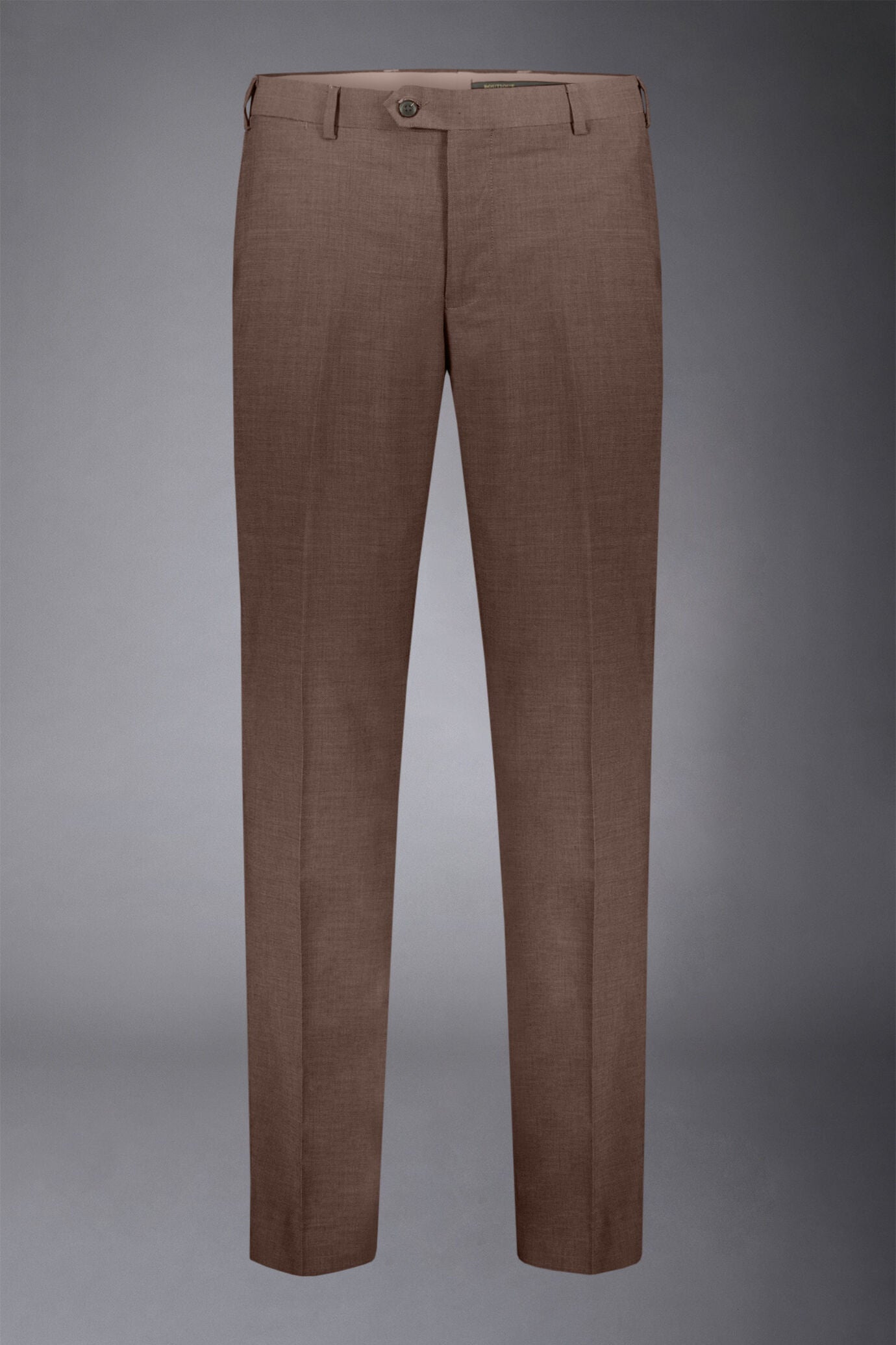 Men's single-breasted suit regular fit bird's eye fabric
