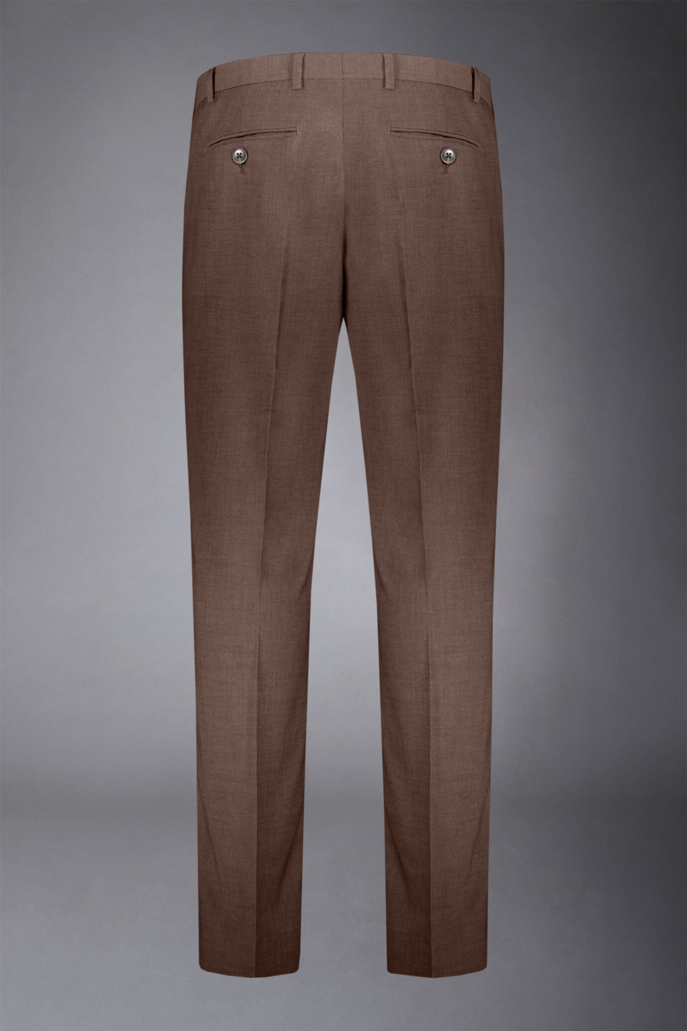 Men's single-breasted suit regular fit bird's eye fabric