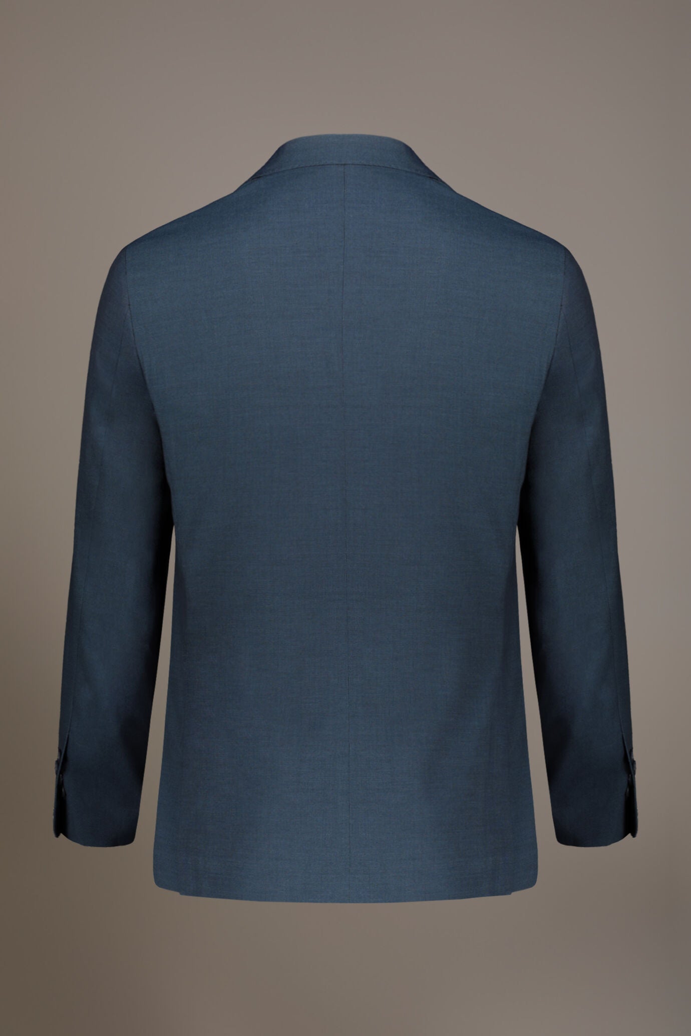 Men's single-breasted suit regular fit bird's eye fabric