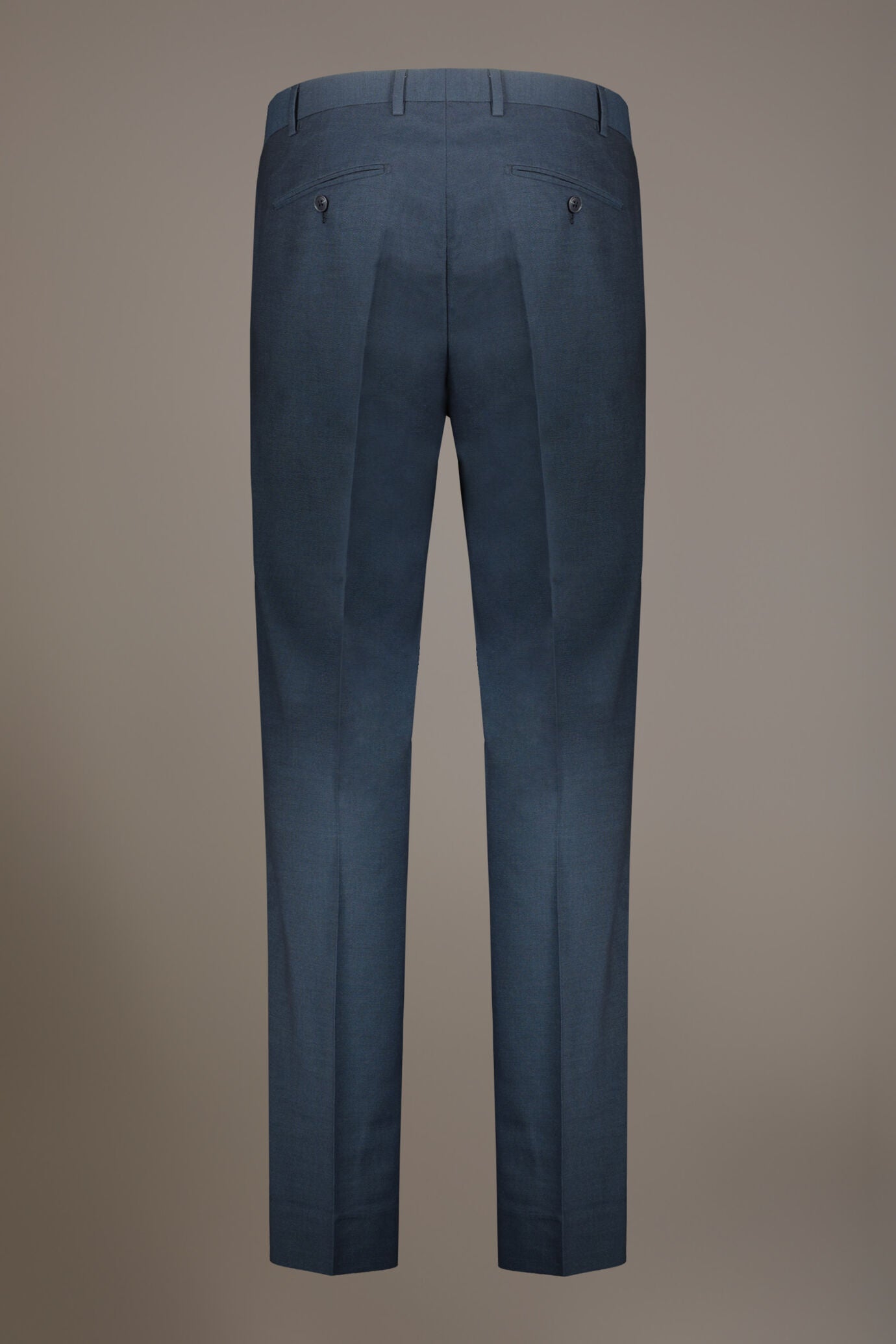 Men's single-breasted suit regular fit bird's eye fabric