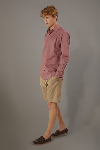 Classic Bermuda shorts twill construction