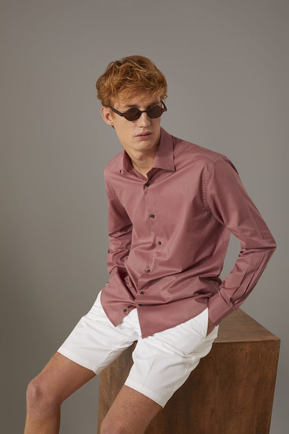 Classic Bermuda shorts twill construction