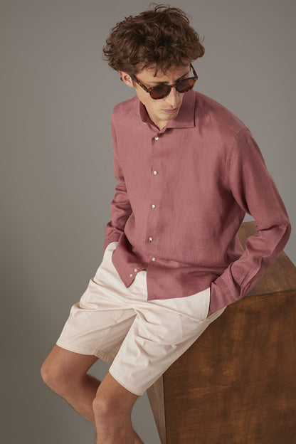 Classic Bermuda shorts twill construction