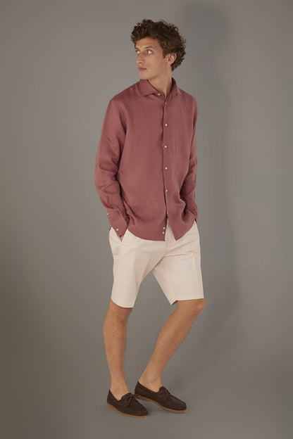 Classic Bermuda shorts twill construction