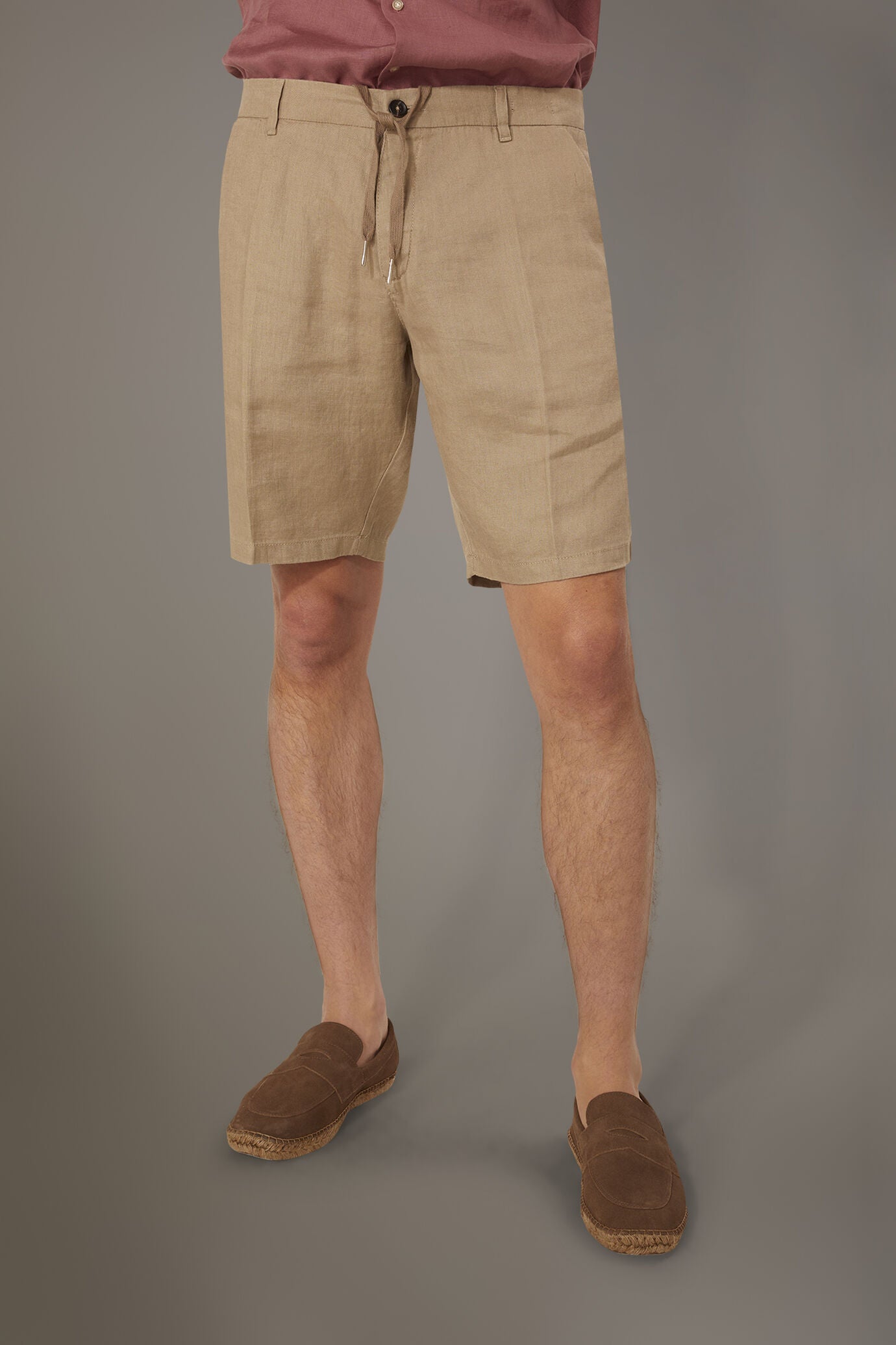 Classic Bermuda shorts 100% Linen