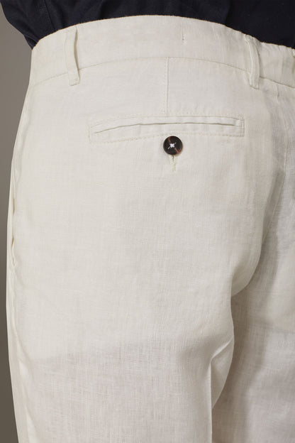Classic Bermuda shorts 100% Linen