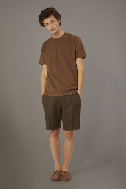 Classic Bermuda shorts 100% Linen