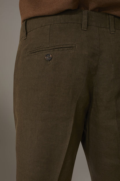 Classic Bermuda shorts 100% Linen