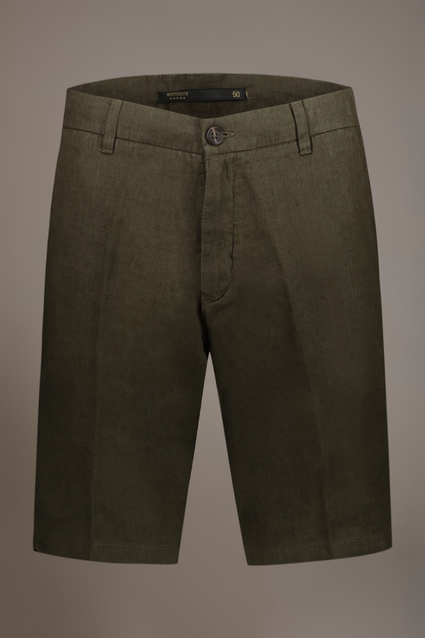 Classic Bermuda shorts 100% Linen