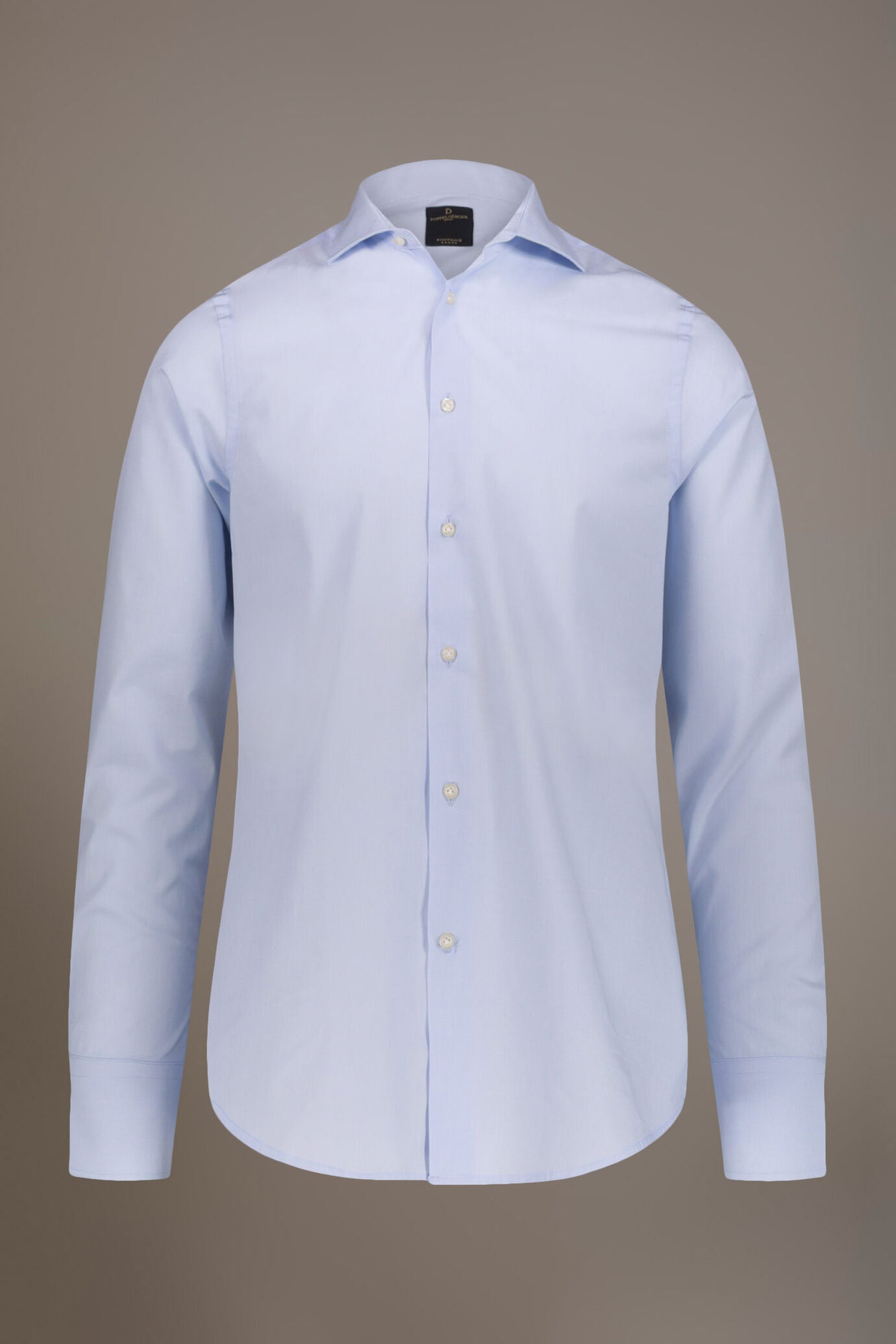 Classic shirt french collar classic fit fil a fil
