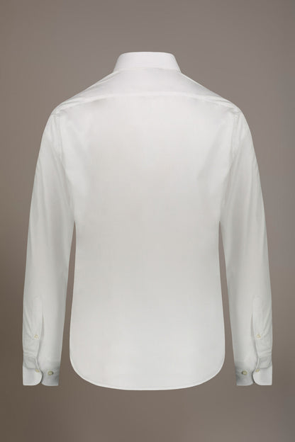 Classic shirt with french collar classic fit dobby fabric