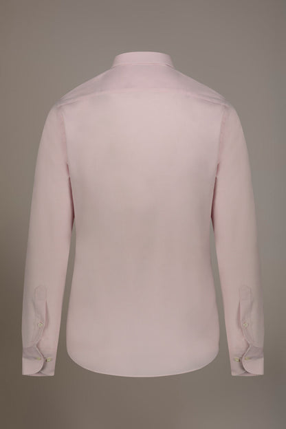 Classic shirt with french collar classic fit dobby fabric