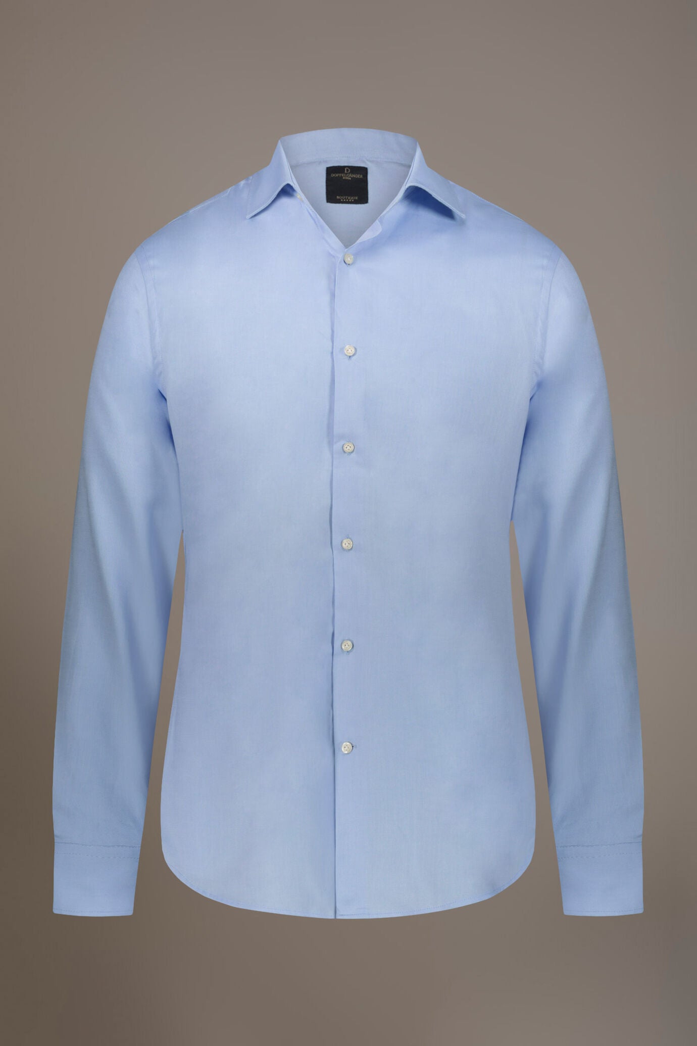 Classic shirt with french collar classic fit superlight oxford fabric